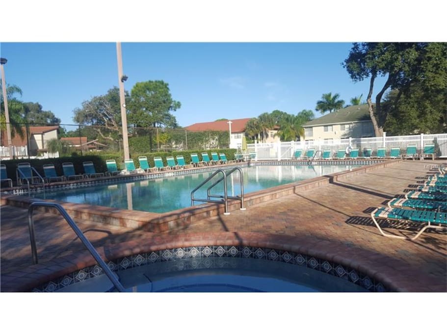 2 of 2 heated pools and spa