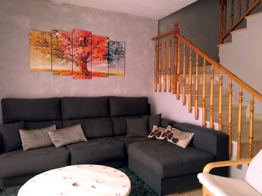 Salon zona sofa