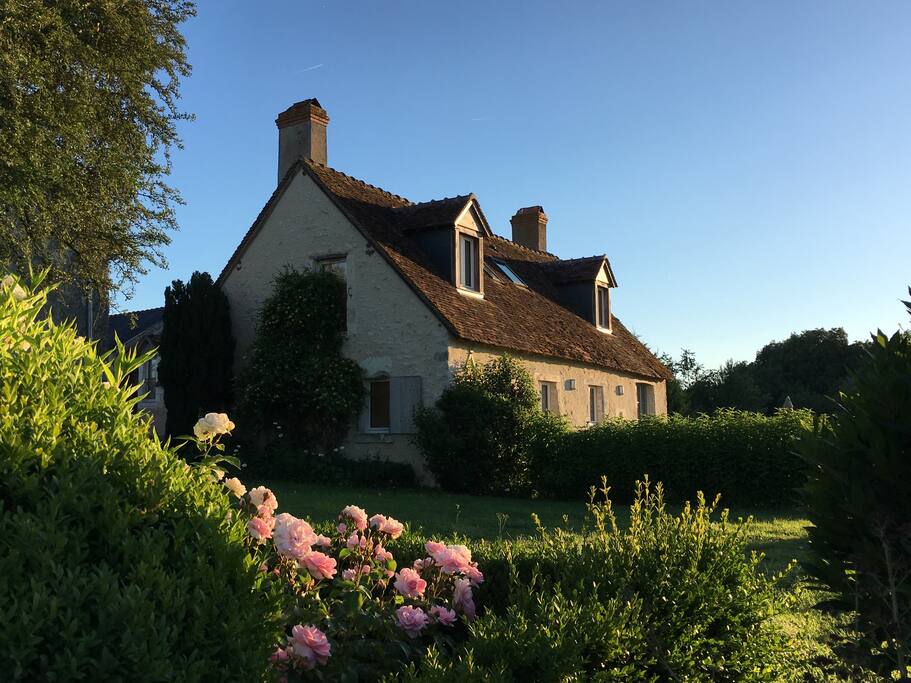 Garden view of cottage