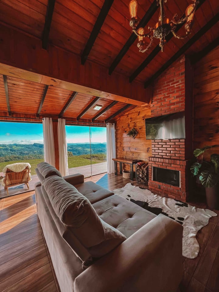 Cabana Romântica Na Serra Catarinense Com Jacuzzi - Bom Retiro