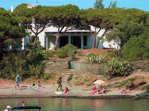 Beachfront house