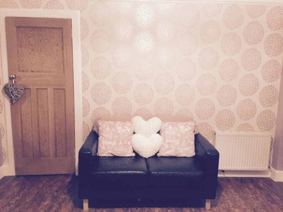 Newly decorated spacious double room.