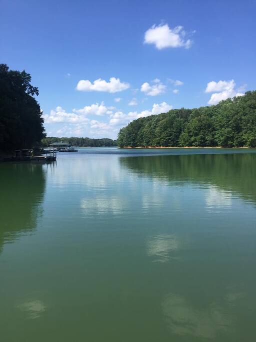 View from the dock