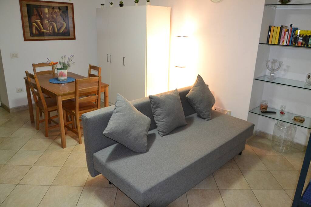 divano letto zona living