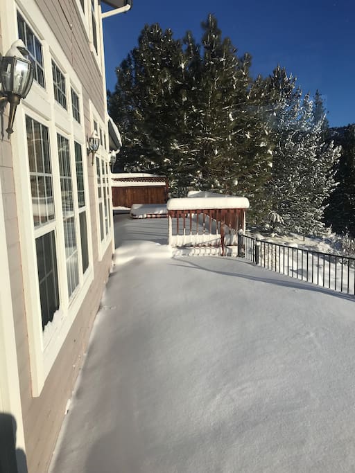 Fresh snow March 2nd 2018