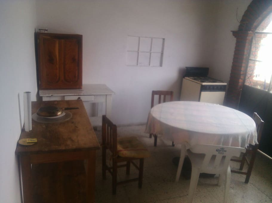 Cocina y comedor
