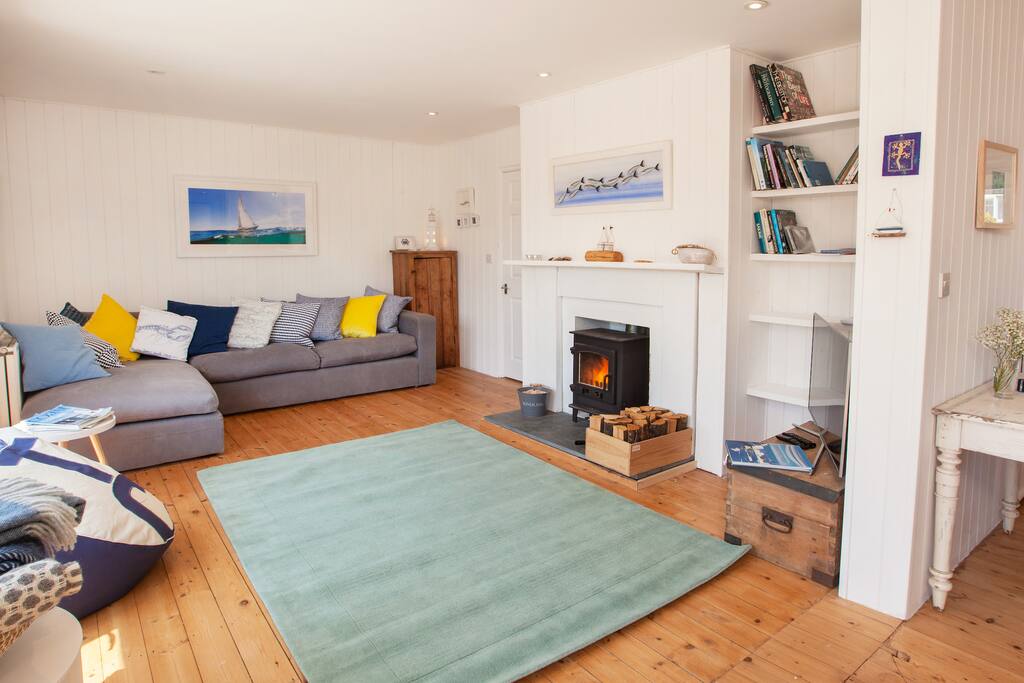 cosy woodburner for the winter months