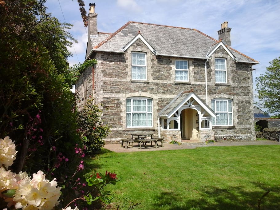 The main farmhouse. We offer B&B here too!