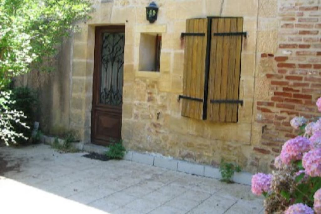 entrée de la villa