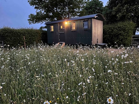 Top Airbnb: Bespoke 1 bed Shepherd's Hut edge of Peak District in Greater Manchester