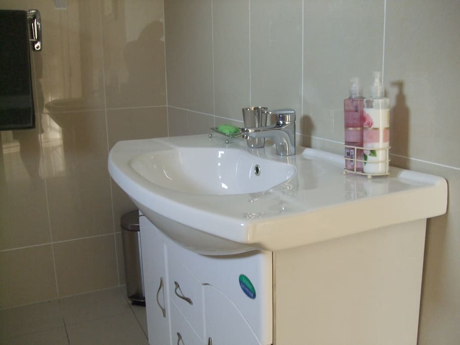 Upstairs shower room