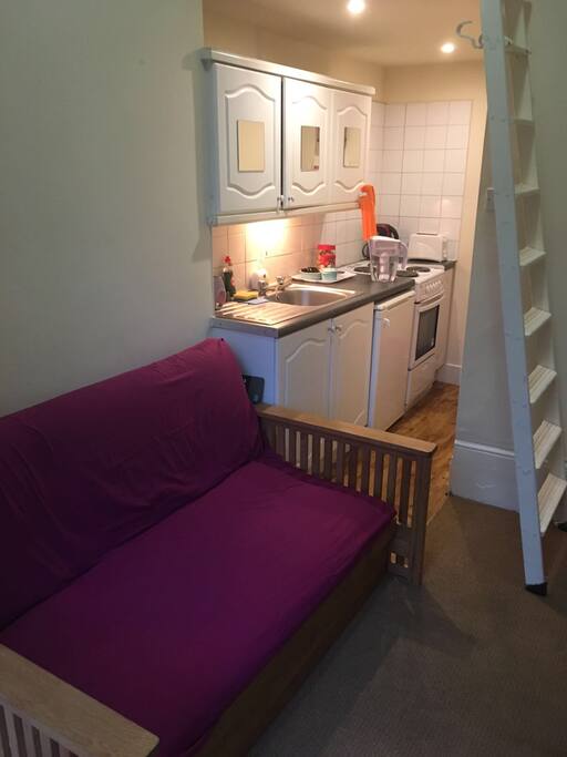 You get a welcome and your own kitchen