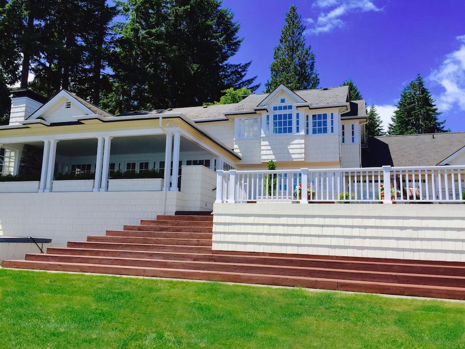 View of home from waterfront