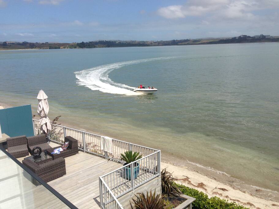Boating straight from the house