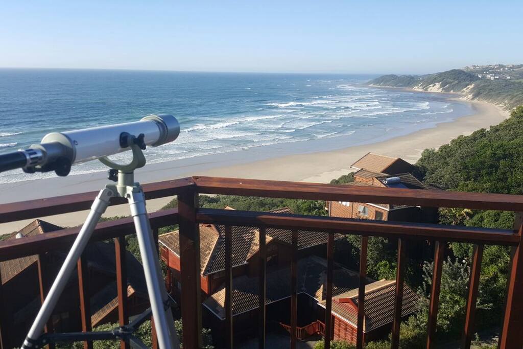 View towards Chintsa Bay from front deck