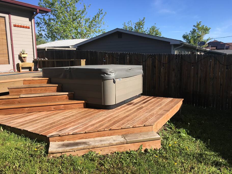 Our wonderful Hot Tub!