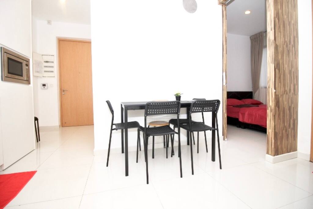 Living area from entrance