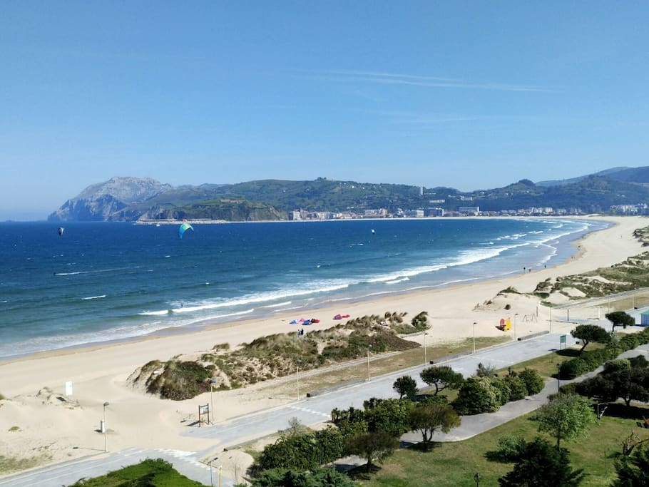 Vista frontal derecha hacia Puerto