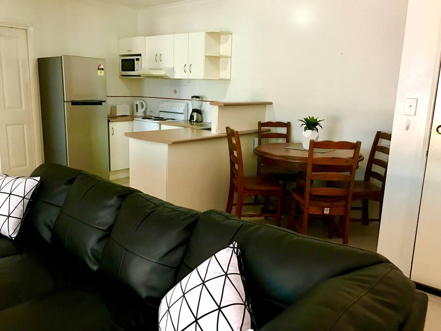 Spacious living area with quality furnishings
