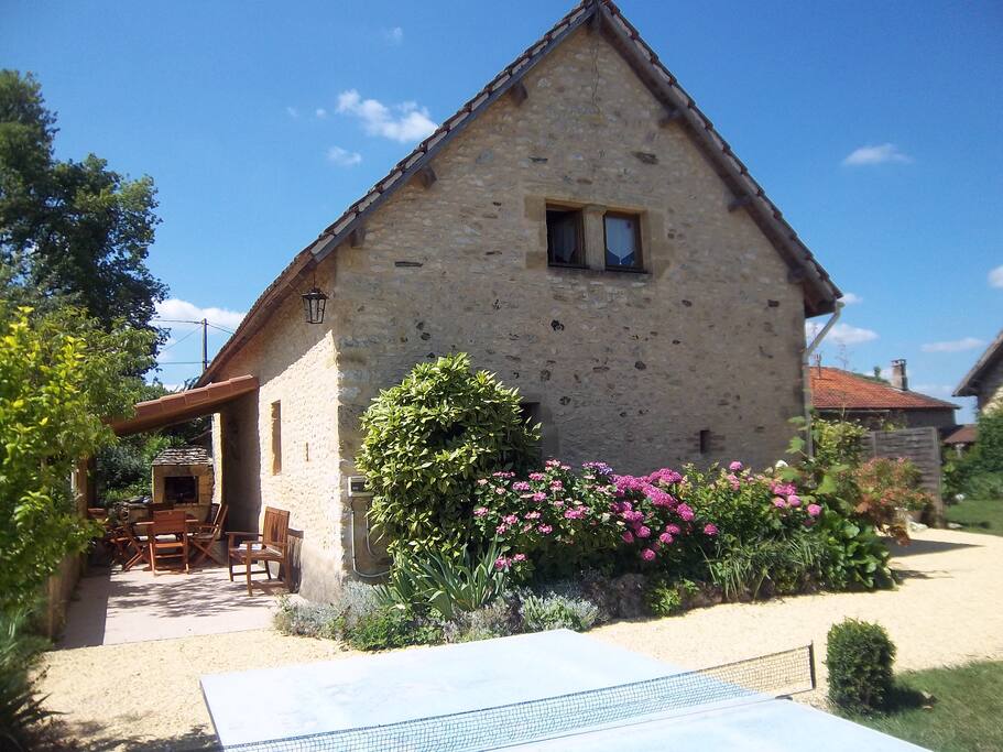 Terrasse, barbecue