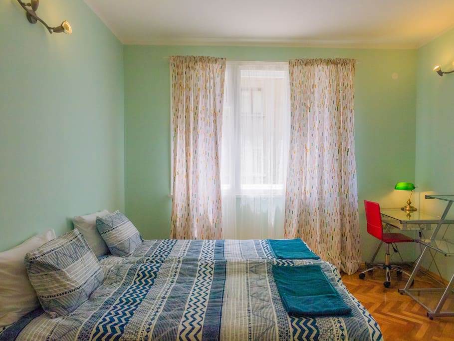 Bright and spacious bedroom