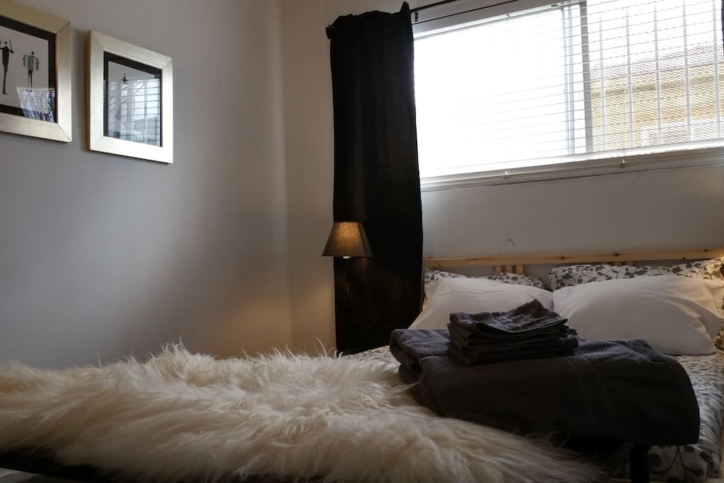 Left side of room