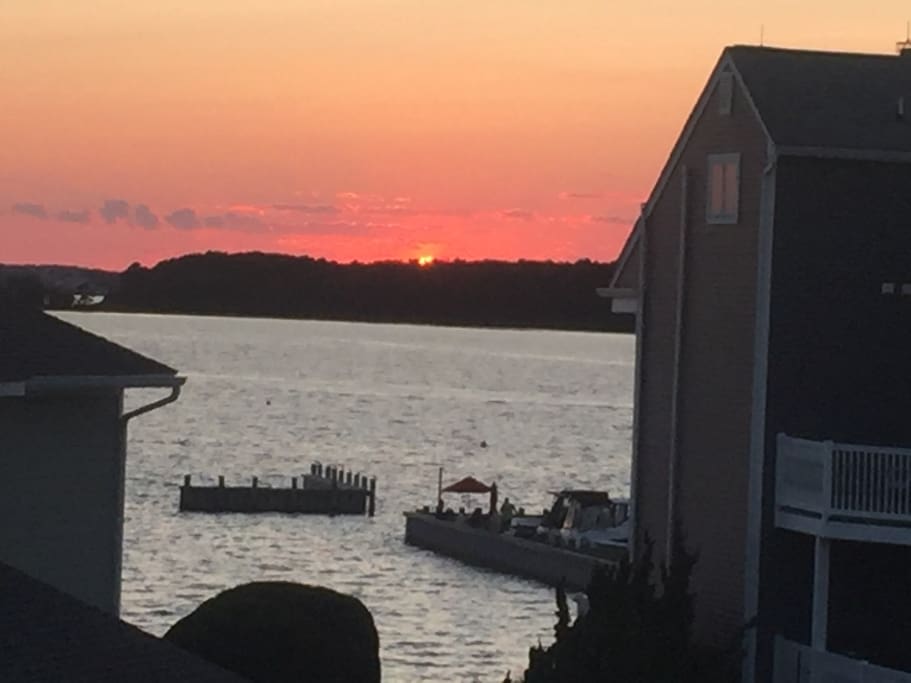 View from bedroom decks