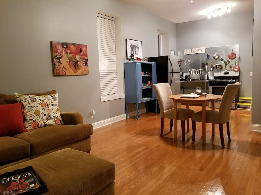 Open dining area