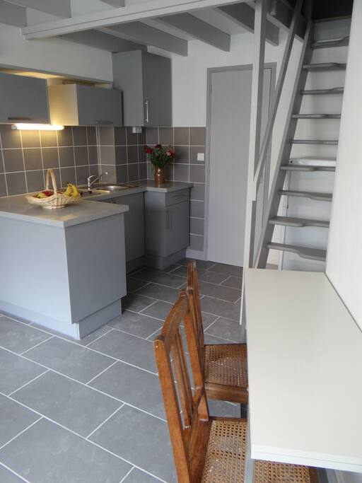 vue sur cuisine