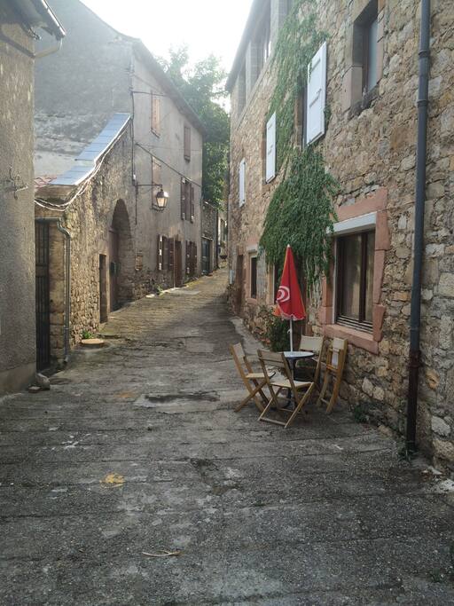 Rue accès à l'appartement