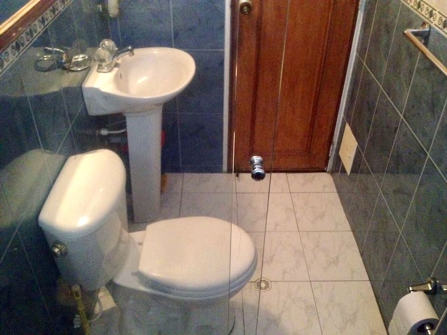 Clear Bathroom
Baño Soleado y Limpio.