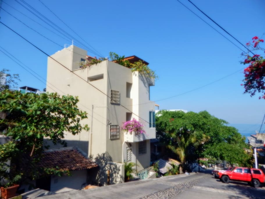 Facade of the Condominium