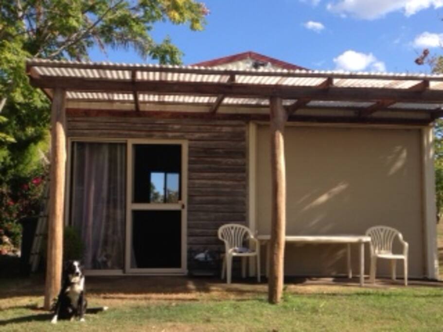The Bunkhouse - and the Welcoming Committee!