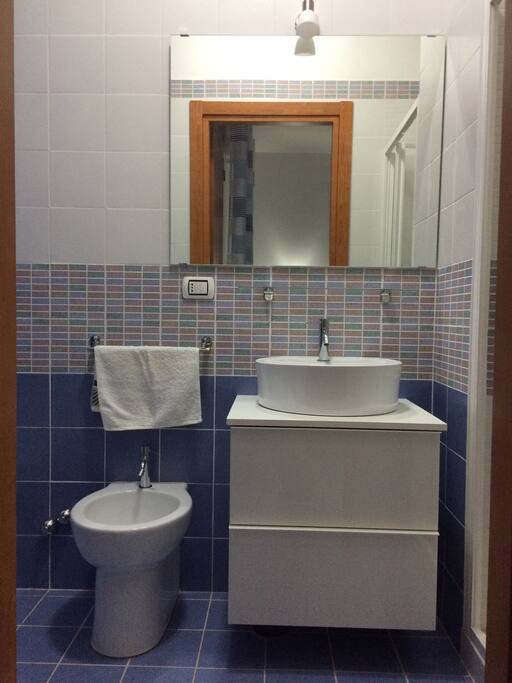 Blue Bathroom