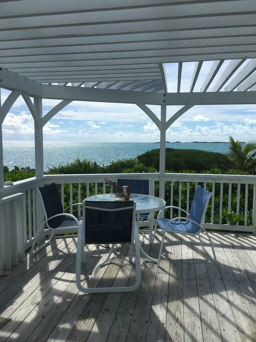 View from deck