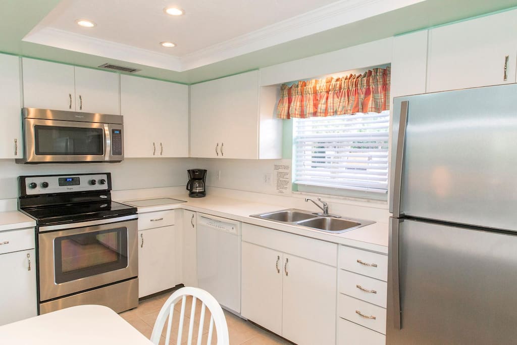 Indoors, Kitchen, Room, Oven, Fridge