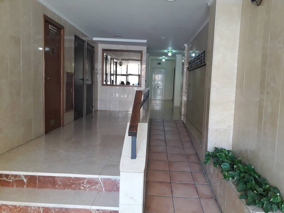 Entrada al edificio