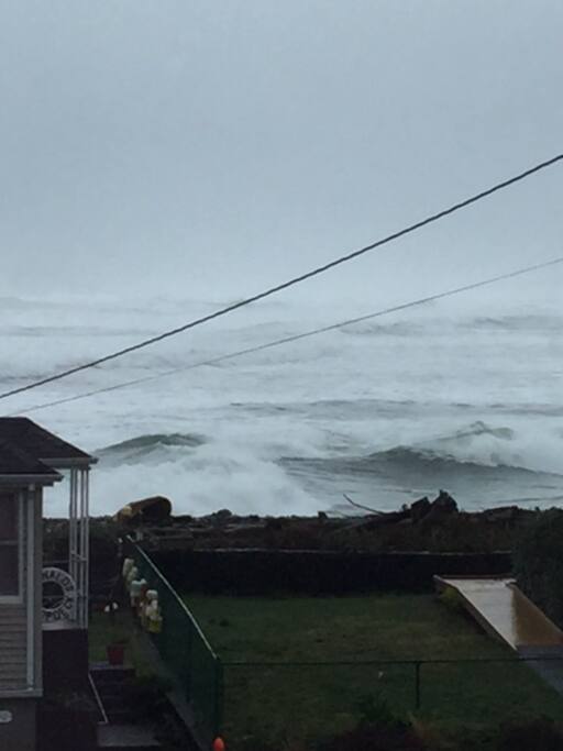Storm watching