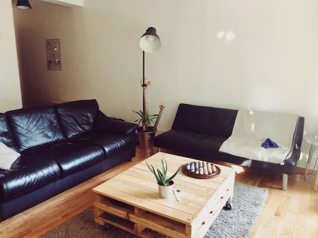 Cozy bedroom with private washroom