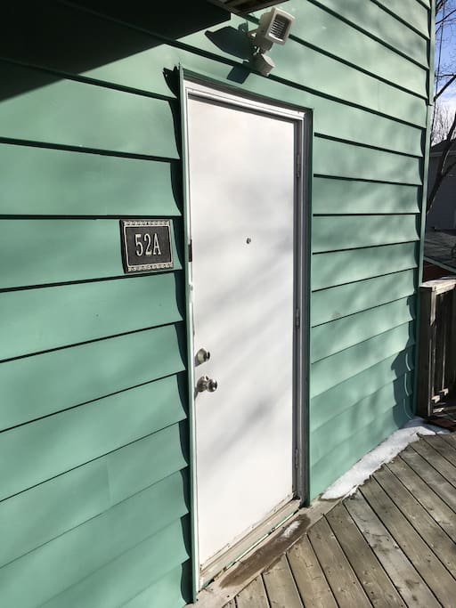 Private entrance