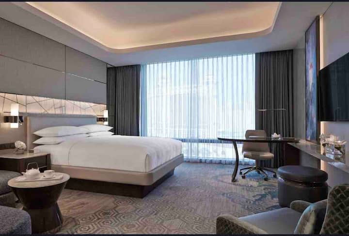 澳门Jw万豪酒店jwmarriotthotelmacau大双床随机安排，预订前请必须阅读“入住须知” - Macao