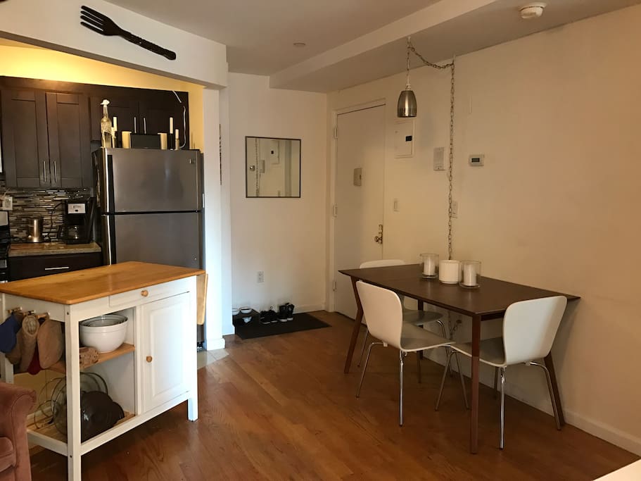 Shared Dining Area + Kitchen