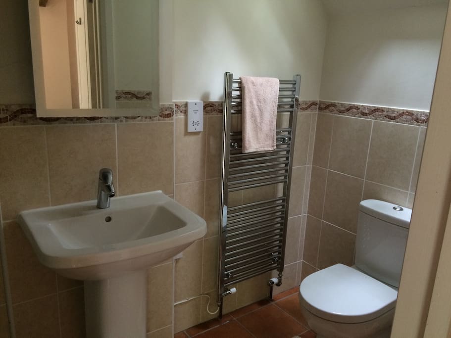 Bedroom 1 ensuite with shower