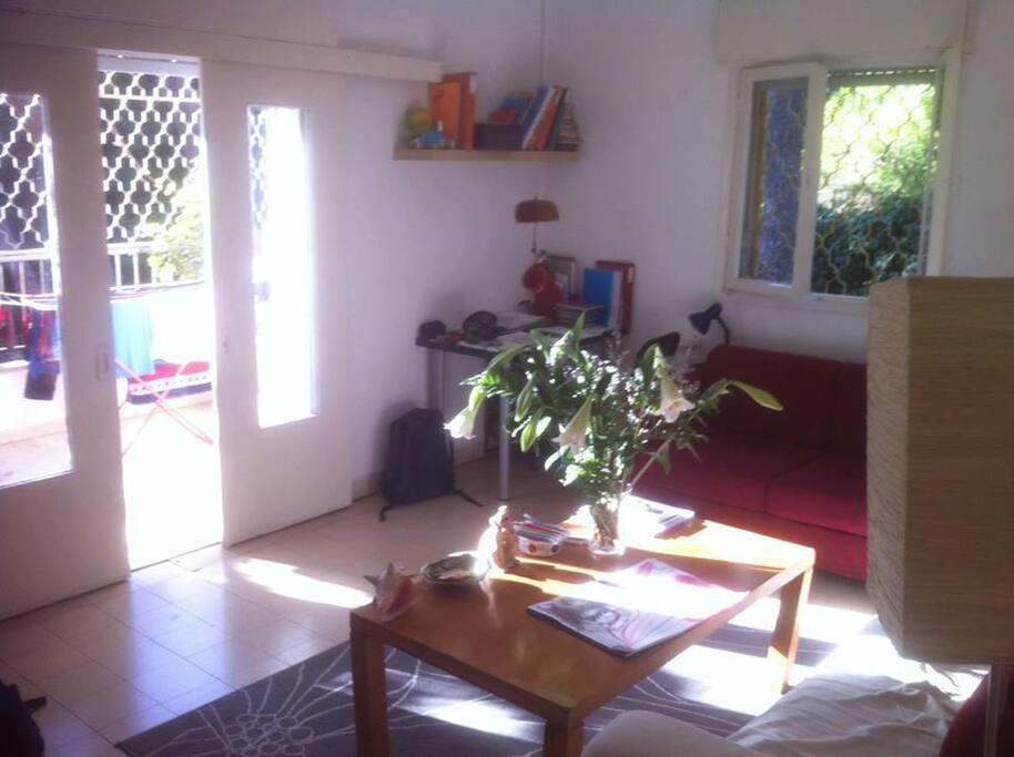bright living room