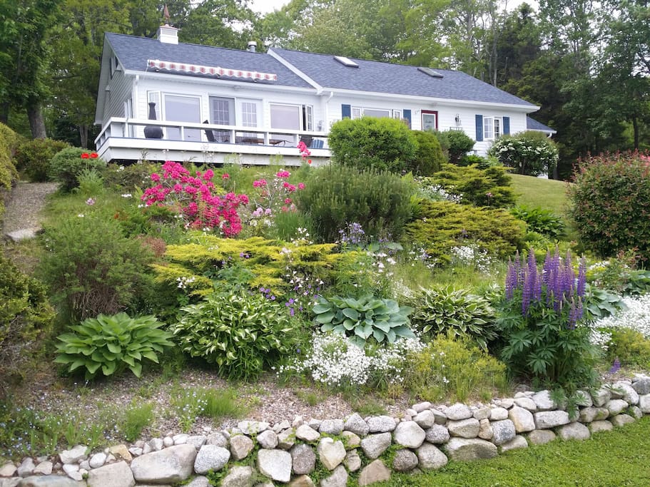 Cottage and garden