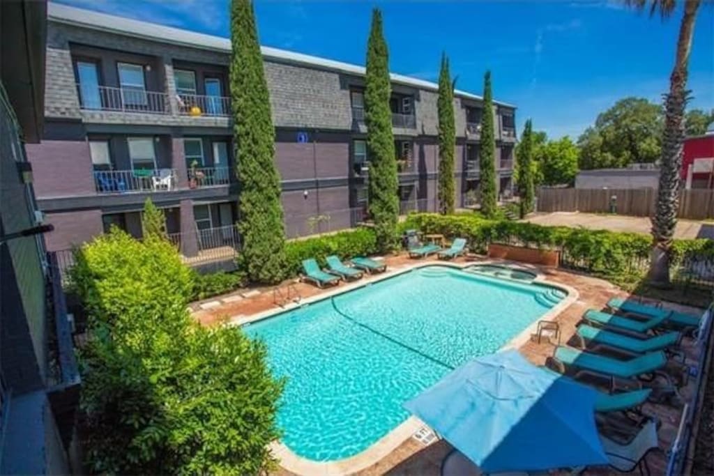 Hang out by the pool!
