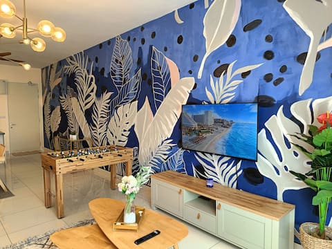 4BR Trendy KL Insta-Worthy Near MRT @De' SkyResort
