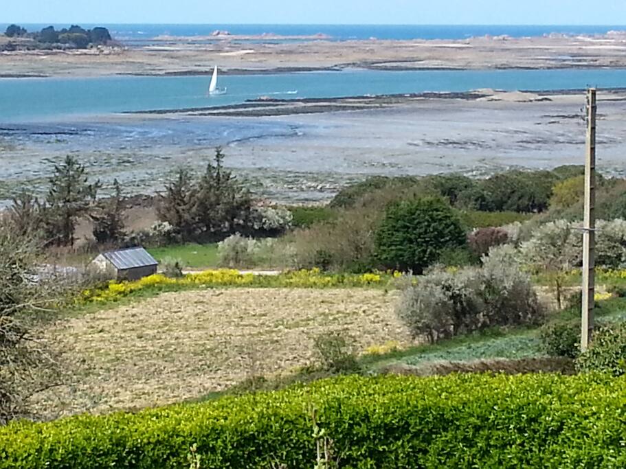 view from the bedroom on first floor
