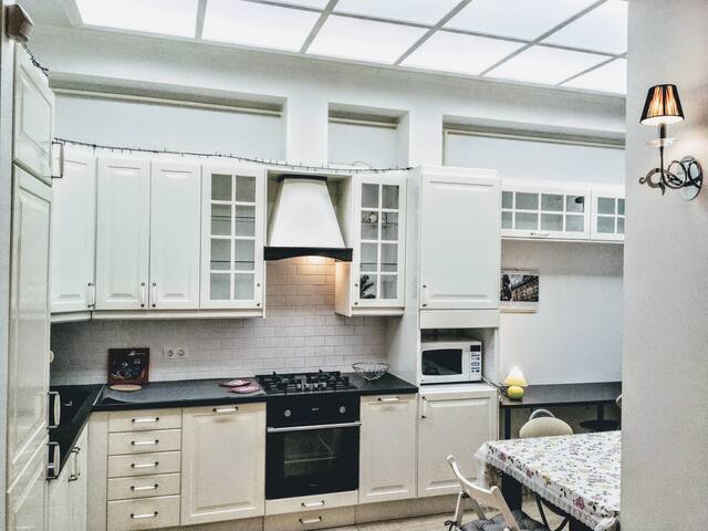 Modern apartment in the center of St. Petersburg