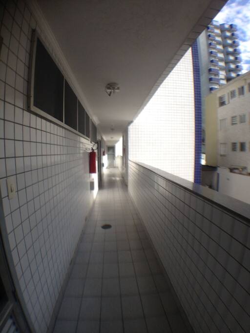 Corredor do prédio